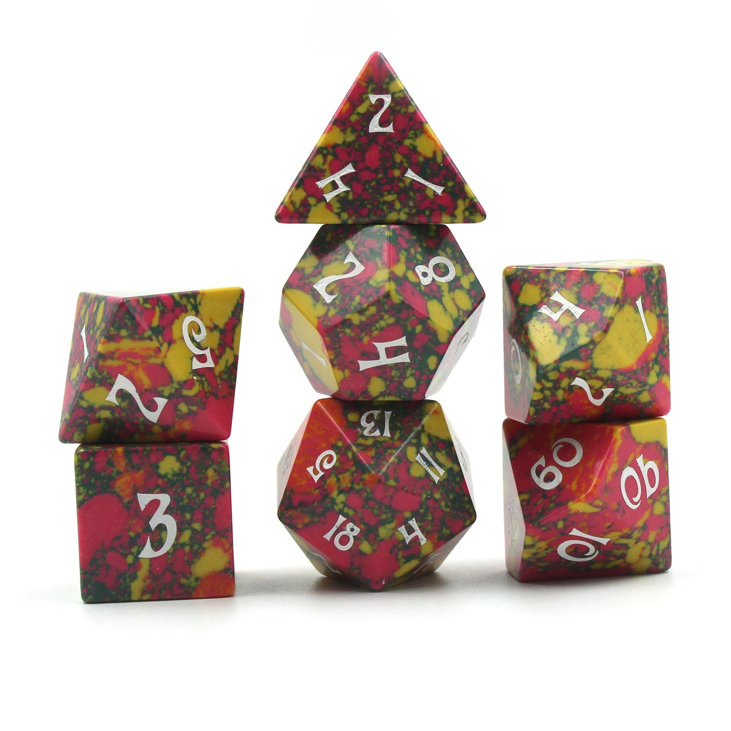 Space Candy Groovy Stone Dice Set