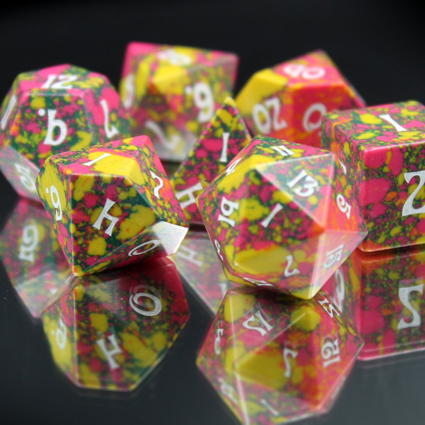 Space Candy Groovy Stone Dice Set