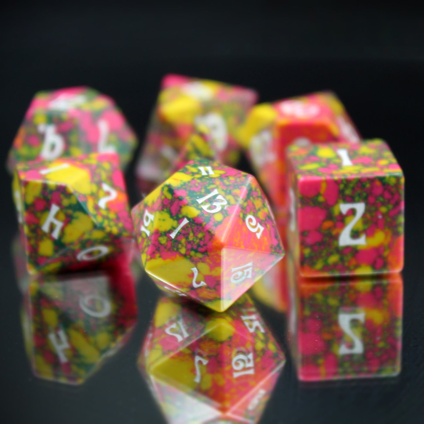 Space Candy Groovy Stone Dice Set