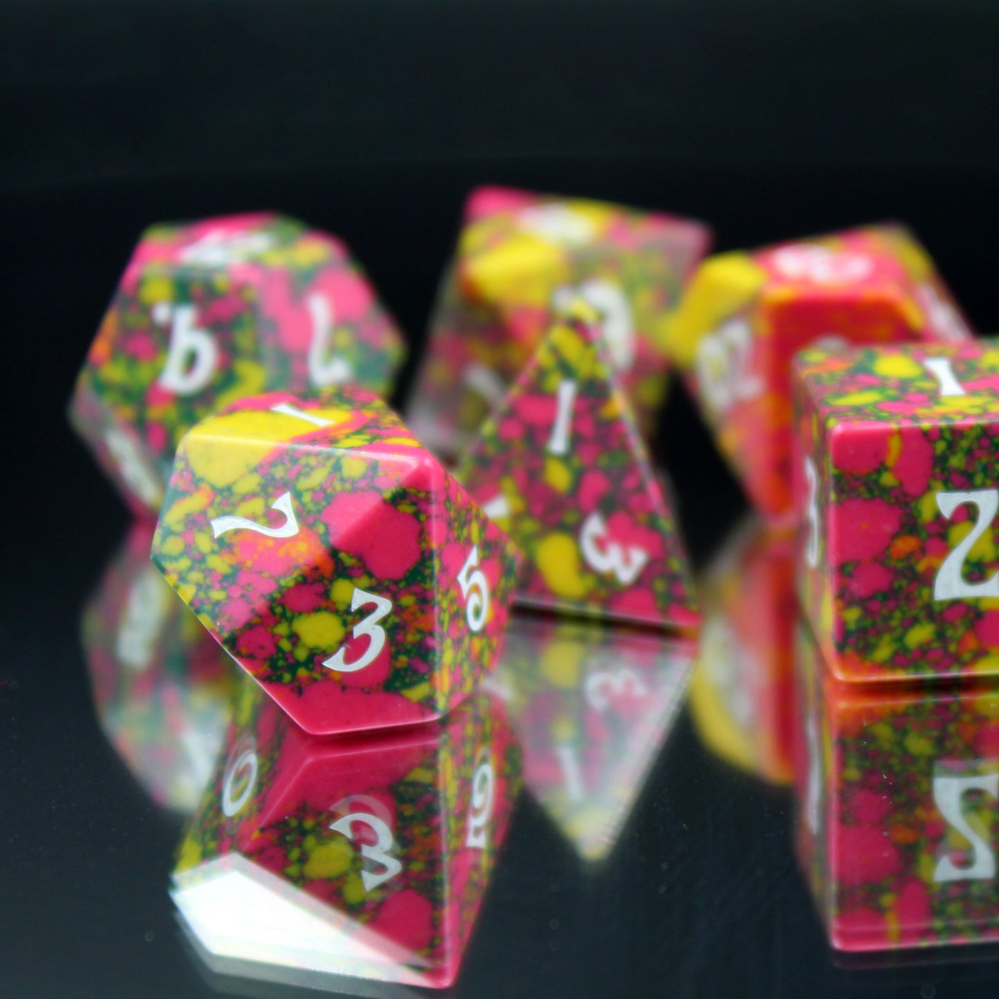 Space Candy Groovy Stone Dice Set