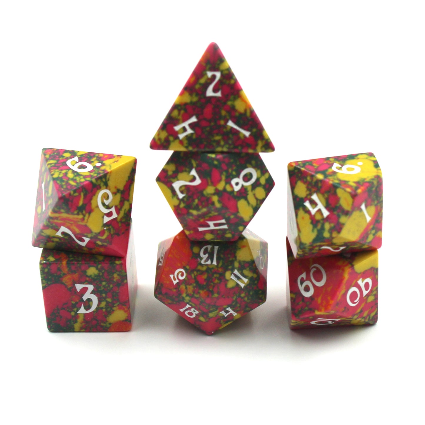 Space Candy Groovy Stone Dice Set