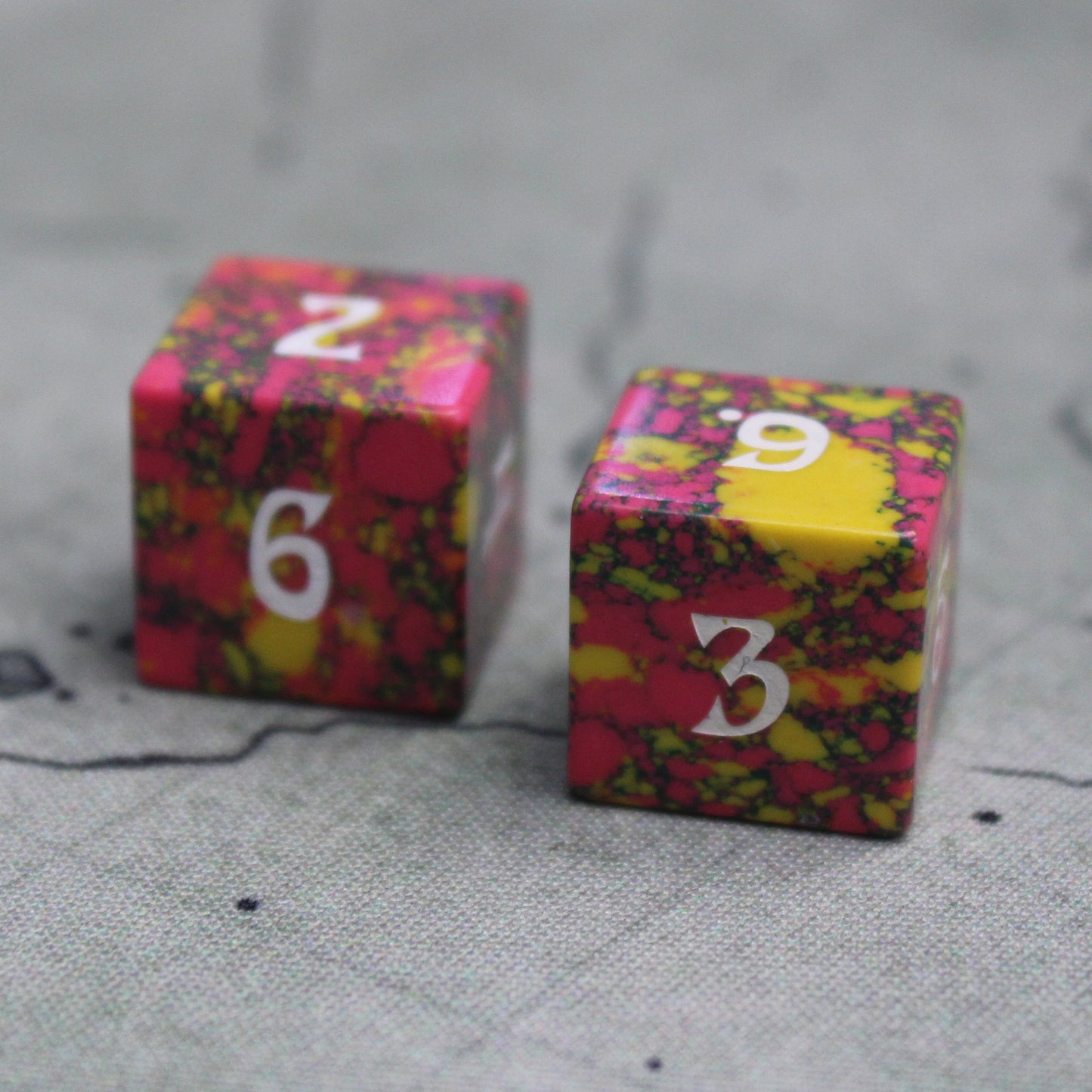 Space Candy Groovy Stone Dice Set