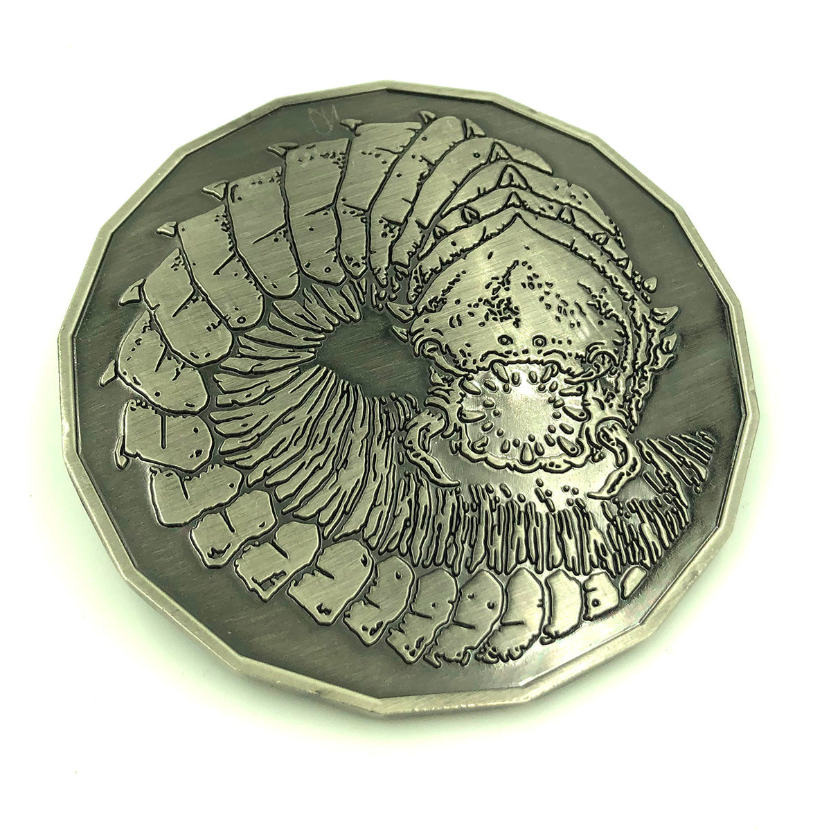Purple Worm Monster Coin Token