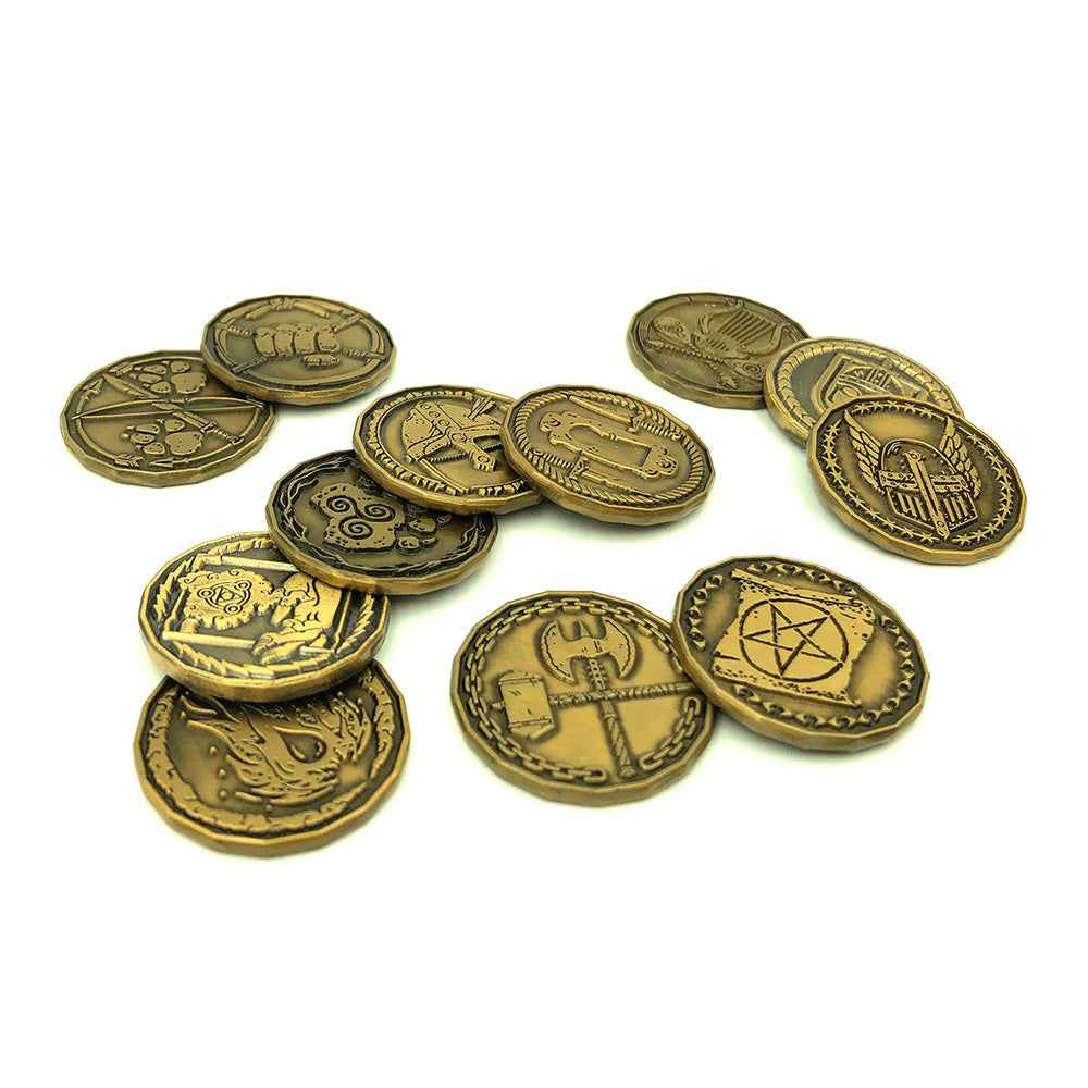 D&D Class Token Set - Gold