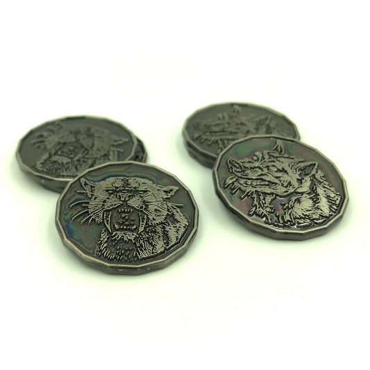 Large Cat and Wolf Tokens for D&D
