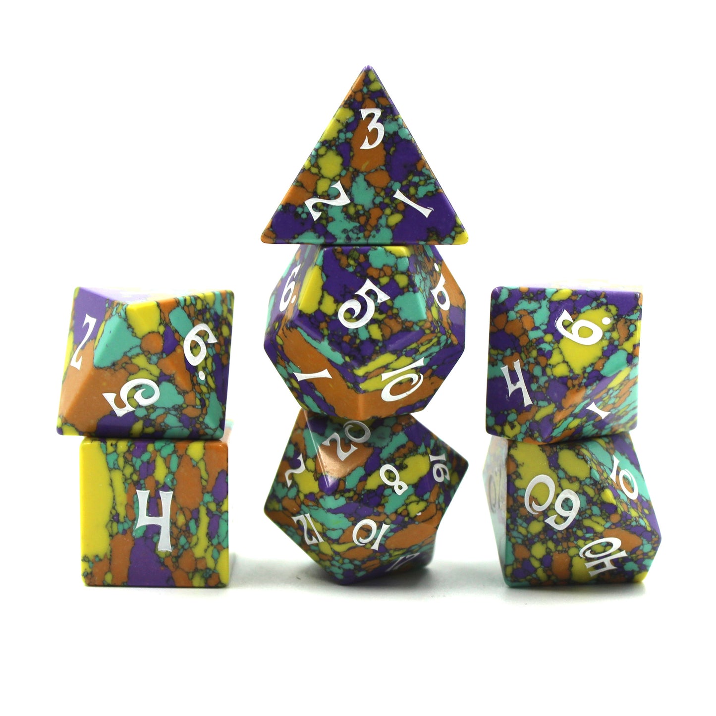 Saturday Cartoons Groovy Stone Dice Set