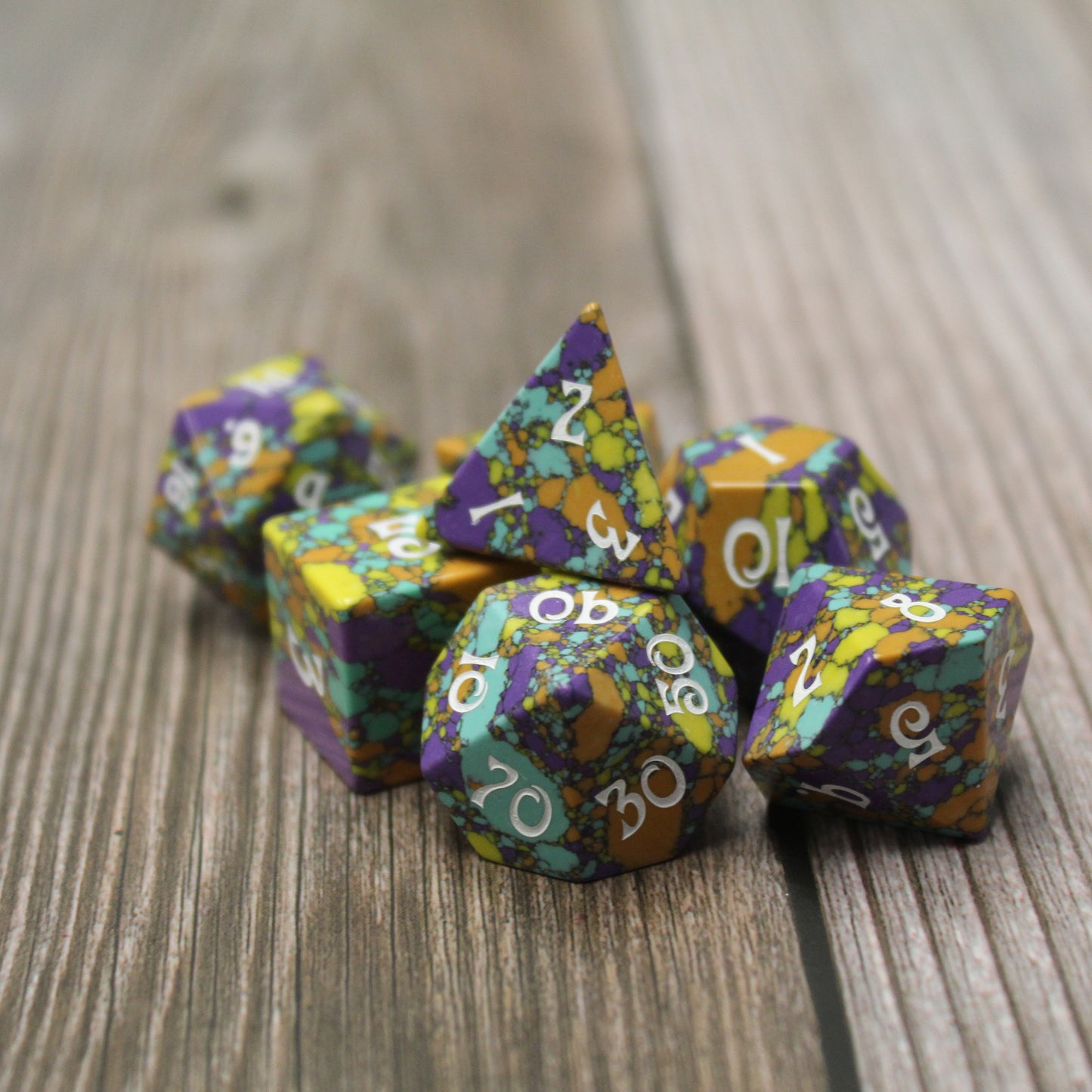 Saturday Cartoons Groovy Stone Dice Set