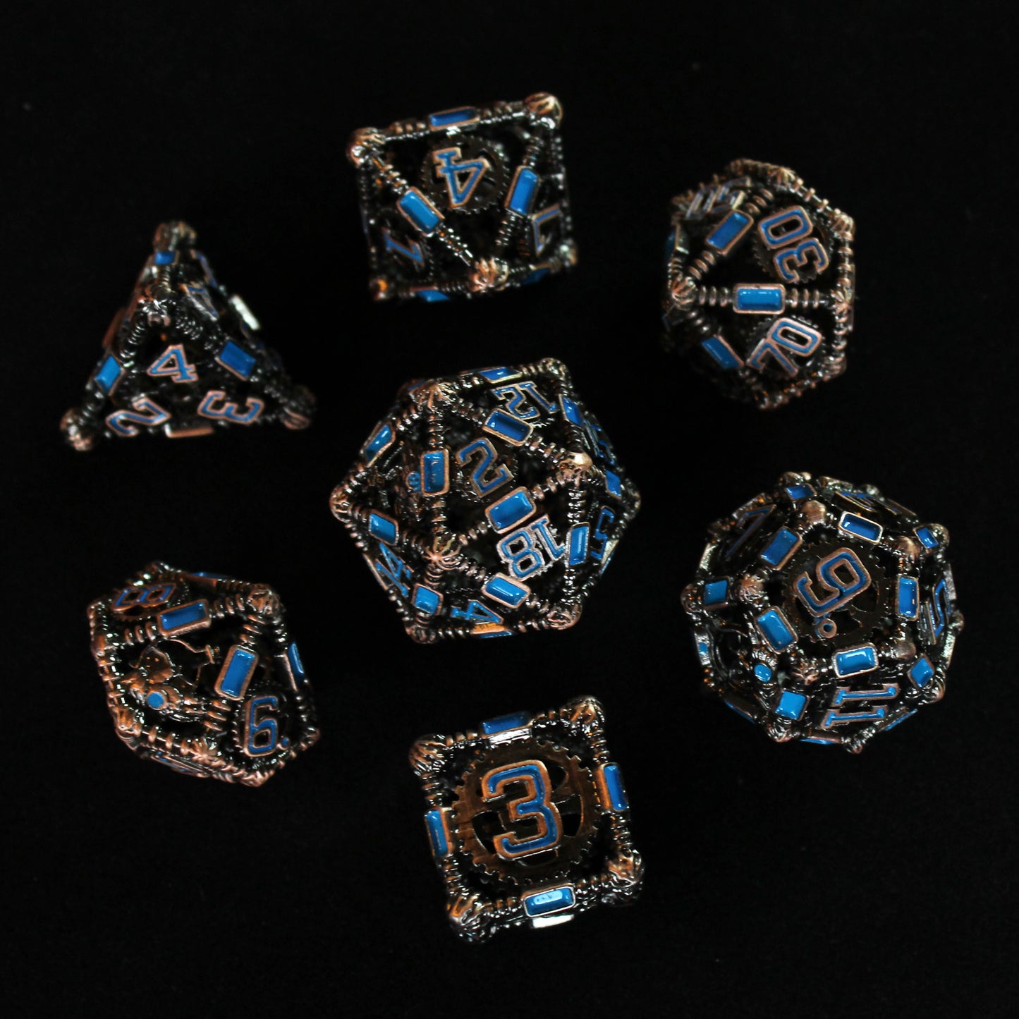 Arsenal Class Dice - Tinkerer Cage Dice Set