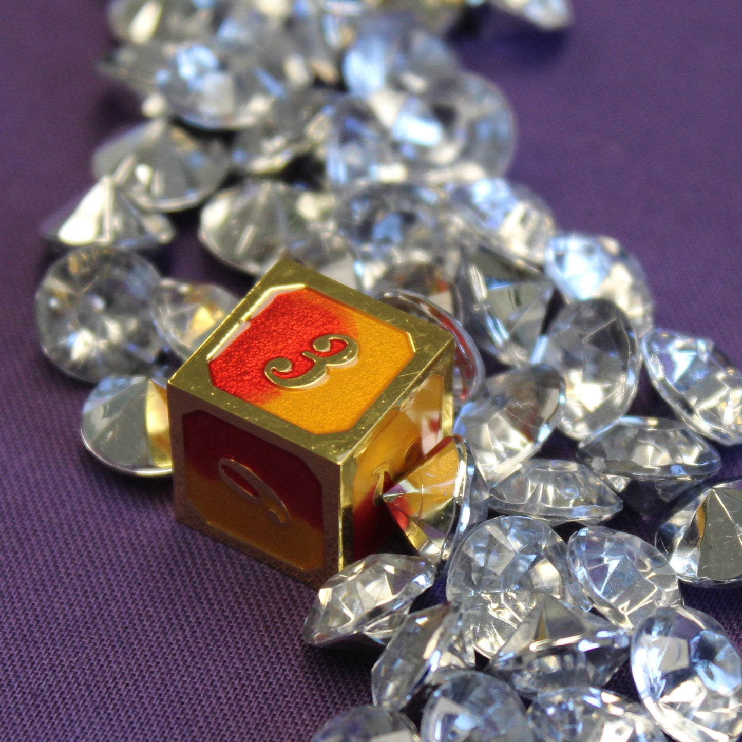 Metal Imperial Nova Dice Set with Display Box