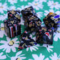 Millefiori Glass Dice Set