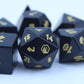 Obsidian Dice Set with Display Box