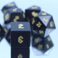 Obsidian Dice Set with Display Box