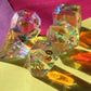 Prismatic Glass Dice Set with Display Box