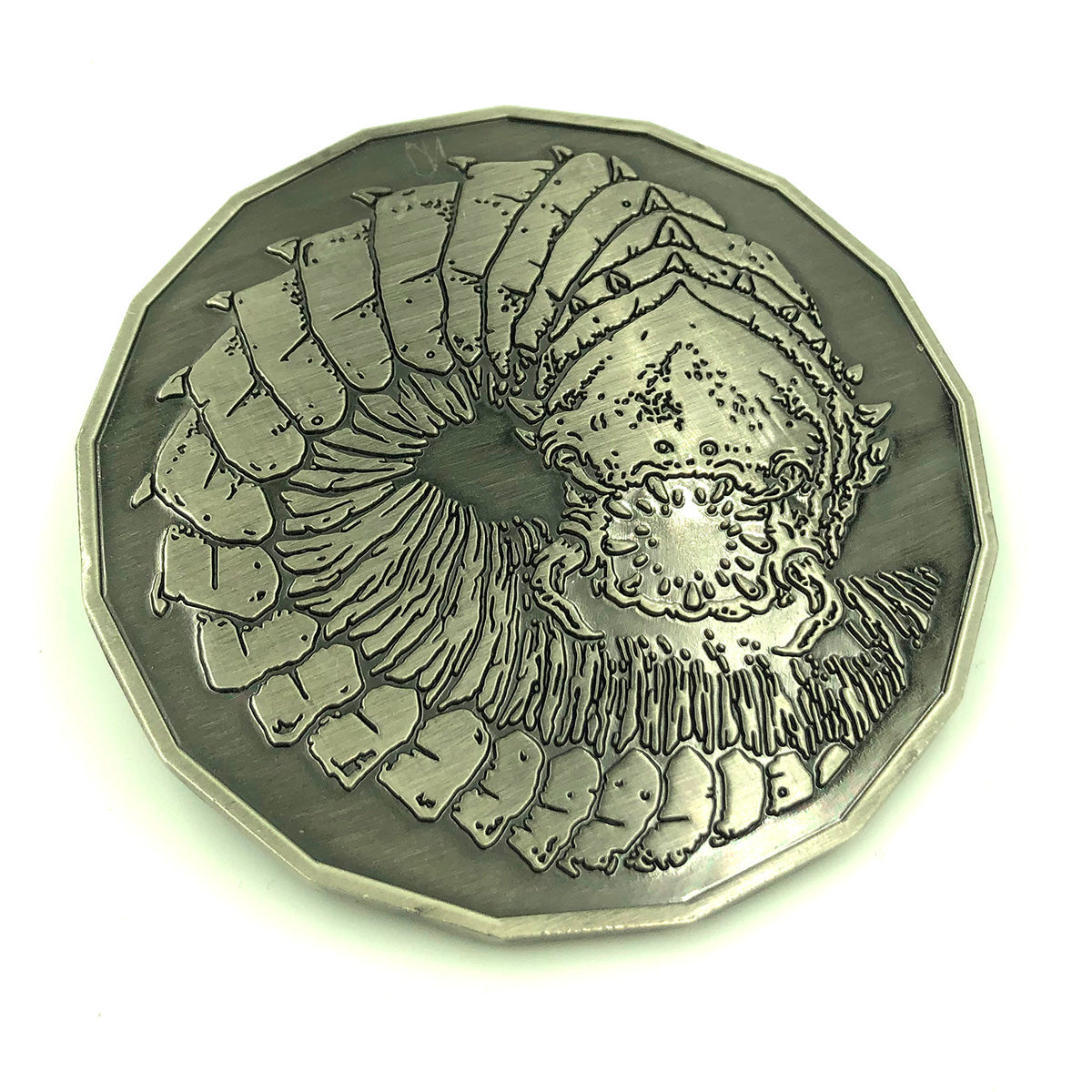 Front side of the Purple Worm token, showcasing the exclusive burrowing beast artwork, perfect for Dungeons & Dragons 5e gameplay.