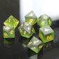 Frost Glass - Green Dice Set