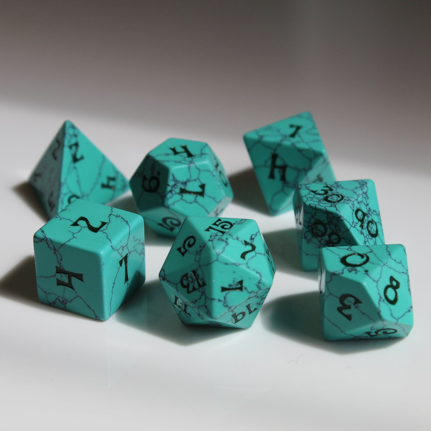 Dinner Party Groovy Stone Dice Set