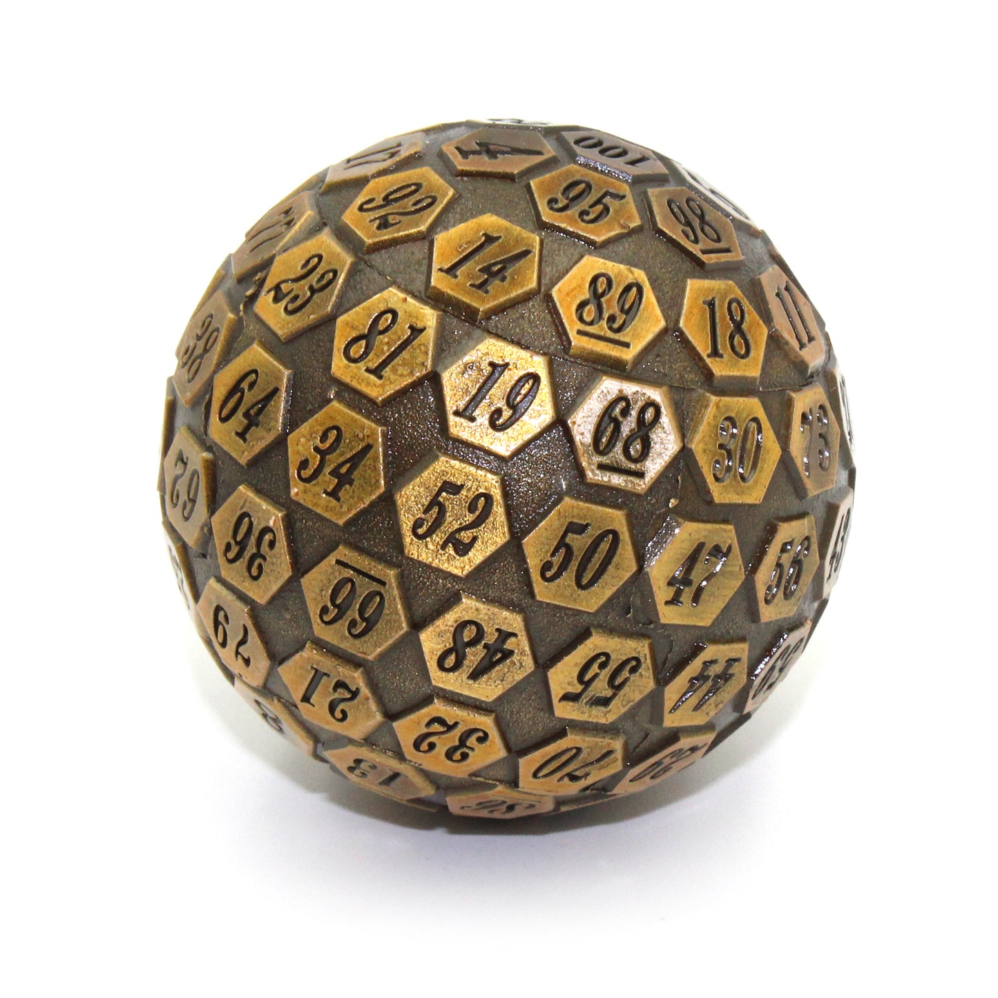 Metal D100 Antique Gold