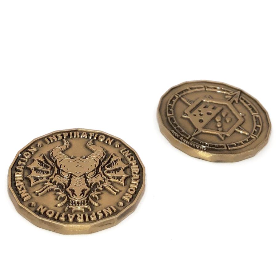 Dungeons & Dragons Metal Inspiration Tokens