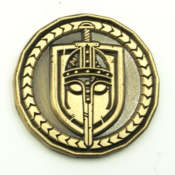The Fighter Character Coin - Front